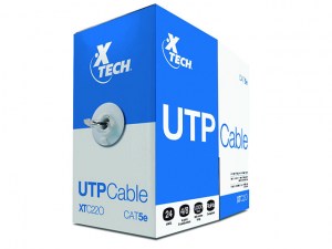 Caja de cable UTP Xtech - Cable al por mayor - RJ-45 (M) a RJ-45 (M)